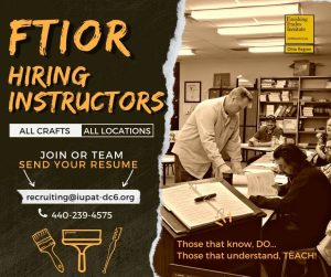 Hiring part-time instructors